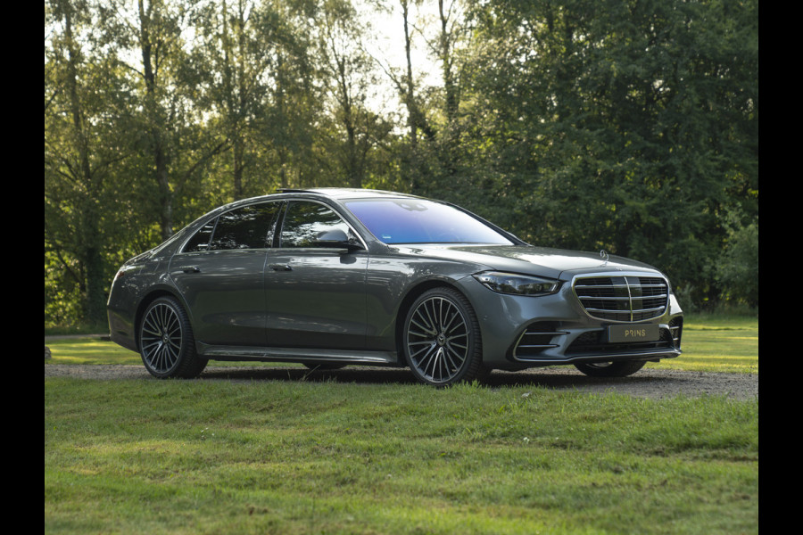 Mercedes-Benz S-Klasse 400d 4MATIC Lang AMG Line | Burmester | Pano-dak | 360 cam