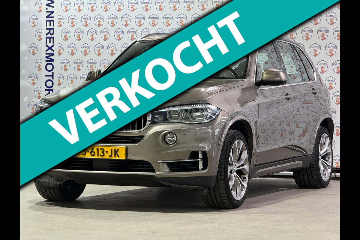 BMW X5 XDrive40e iPerformance High Executive/PANO/360CAM/STUURHULP/TREKHAAK/HARMAN-KARDAN/APPLE-CARPLAY/KEYLESS/HUD