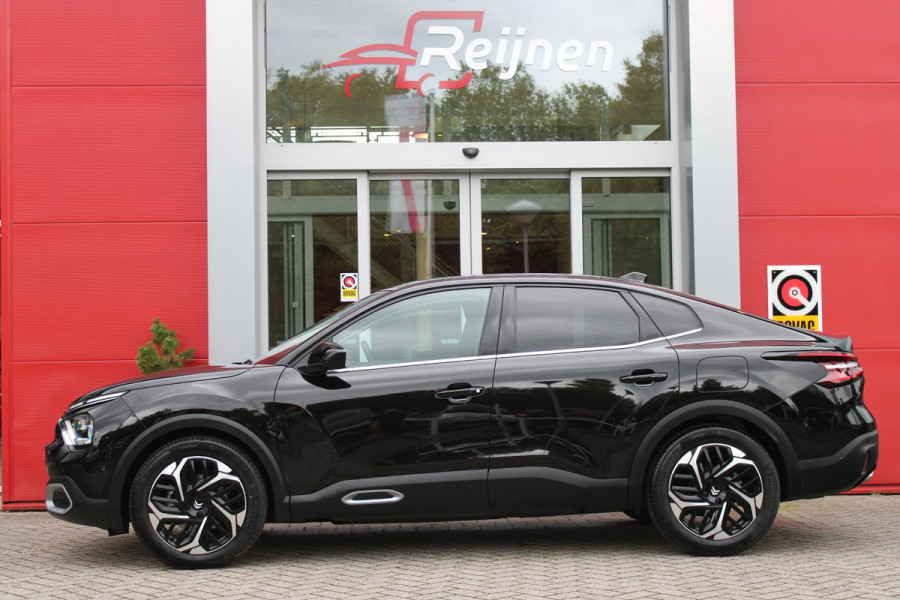 Citroën C4 X 1.2 130PK AUTOMAAT SHINE | LEDEREN BEKLEDING | MASSAGE STOELEN | STOEL/VOORRUIT/STUUR VERWARMING | ELEKTRISCH VERSTELBARE STOEL | DRAALOZE TELEFOONLADER | KEYLESS ENTRY/START | NAVIGATIE 10" TOUCHSCREEN | APPLE CARPLAY/ANDROID AUTO | ACHTERUITRIJ CAMERA | CLIMATE CONTROL | LICHTMETALEN VELGEN 18" | FULL LED KOPLAMPEN | HEAD UP DISPLAY | DODEHOEK BEWAKING |