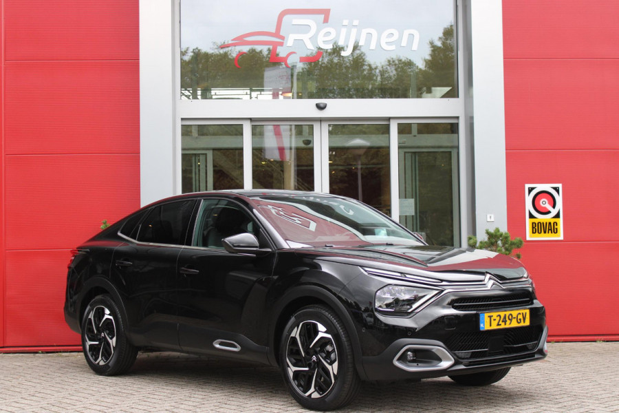 Citroën C4 X 1.2 130PK AUTOMAAT SHINE | LEDEREN BEKLEDING | MASSAGE STOELEN | STOEL/VOORRUIT/STUUR VERWARMING | ELEKTRISCH VERSTELBARE STOEL | DRAALOZE TELEFOONLADER | KEYLESS ENTRY/START | NAVIGATIE 10" TOUCHSCREEN | APPLE CARPLAY/ANDROID AUTO | ACHTERUITRIJ CAMERA | CLIMATE CONTROL | LICHTMETALEN VELGEN 18" | FULL LED KOPLAMPEN | HEAD UP DISPLAY | DODEHOEK BEWAKING |