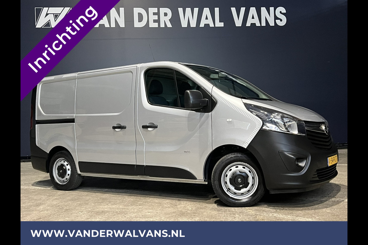 Opel Vivaro 1.6 CDTI 126pk L1H1 inrichting Euro6 Airco | Trekhaak | Omvormer | Camera Navigatie, cruisecontrol, parkeersensoren