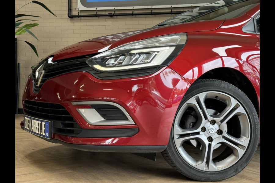 Renault Clio 0.9 TCe, GT-Line Navi, stoelverwarming, 17 inch, LED, PDC, cruise control, 100% onderhouden!