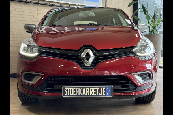 Renault Clio 0.9 TCe, GT-Line Navi, stoelverwarming, 17 inch, LED, PDC, cruise control, 100% onderhouden!