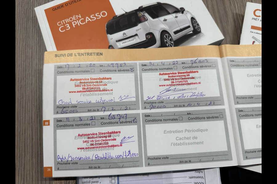 Citroën C3 Picasso 1.2 PureTech 110PK Exclusive Navi|Bluetooth|Cruise|Trekhaak