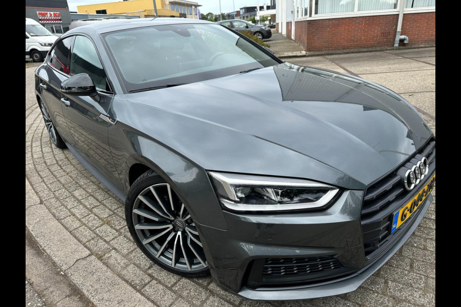 Audi A5 Sportback 40 2.0 TFSI HYBRID 2020 SPORT S-LINE BLACK EDITION NAP LEER