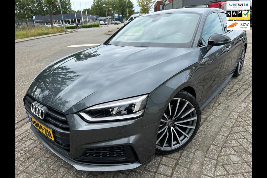 Audi A5 Sportback 40 2.0 TFSI HYBRID 2020 SPORT S-LINE BLACK EDITION NAP LEER