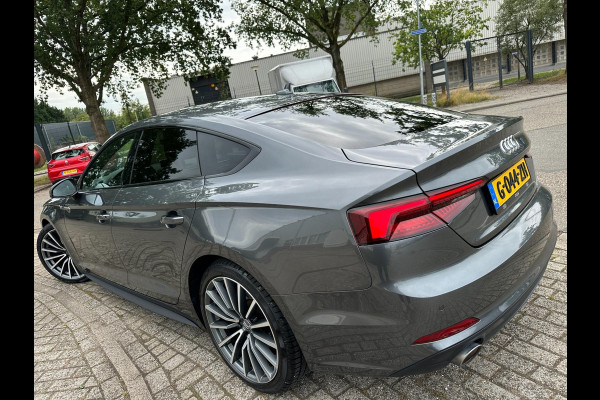 Audi A5 Sportback 40 2.0 TFSI HYBRID 2020 SPORT S-LINE BLACK EDITION NAP LEER