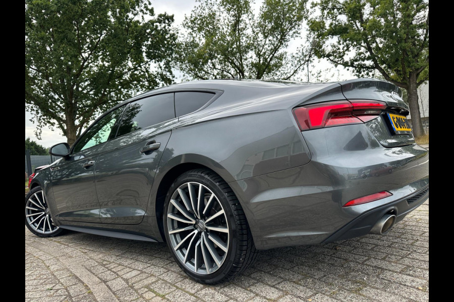 Audi A5 Sportback 40 2.0 TFSI HYBRID 2020 SPORT S-LINE BLACK EDITION NAP LEER