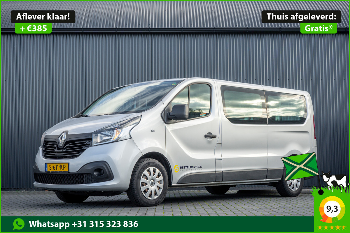 Renault Trafic Passenger 1.6 dCi 9-Pers L2H1 | Incl. BPM, BTW vrij | R-Link | Navi | Airco | Cruise | PDC | MF Stuur | Start / Stop