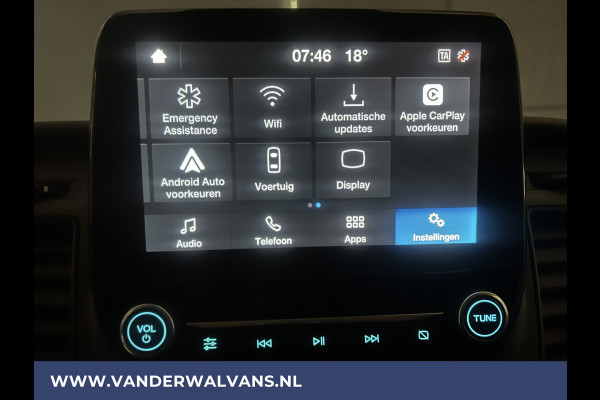 Ford Transit Custom 2.0 TDCI L2H1 Euro6 Airco | Camera | Apple Carplay | LED | Cruisecontrol Android Auto, 2800kg trekvermogen, Parkeersensoren, Verwarmde voorruit, Bijrijdersbank