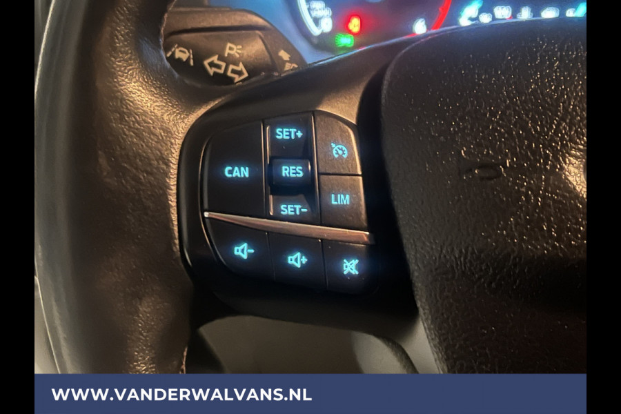 Ford Transit Custom 2.0 TDCI L2H1 Euro6 Airco | Camera | Apple Carplay | LED | Cruisecontrol Android Auto, 2800kg trekvermogen, Parkeersensoren, Verwarmde voorruit, Bijrijdersbank