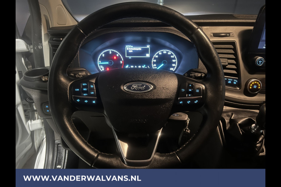 Ford Transit Custom 2.0 TDCI L2H1 Euro6 Airco | Camera | Apple Carplay | LED | Cruisecontrol Android Auto, 2800kg trekvermogen, Parkeersensoren, Verwarmde voorruit, Bijrijdersbank