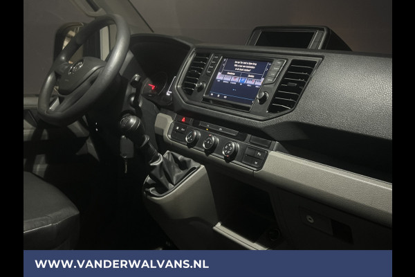 Volkswagen Crafter 2.0 TDI 141pk L3H3 L2H2 Euro6 Airco | Navigatie | 3000kg Trekhaak | Apple Carplay Android Auto, Cruisecontrol, Parkeersensoren, Bijrijdersbank