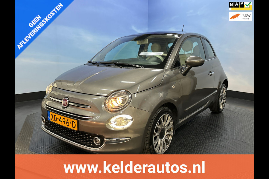 Fiat 500 0.9 TwinAir Turbo Lounge Pano | Navi | Airco | PDC