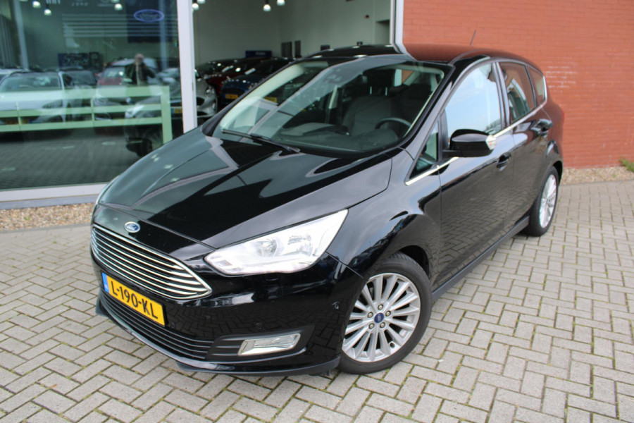 Ford C-MAX 1.0 EcoBoost 125 PK Titanium | Trekhaak | Camera | Climate Control | Navigatie | 17 Inch Lichtmetalen Velgen | Cruise Control | 55DKM!