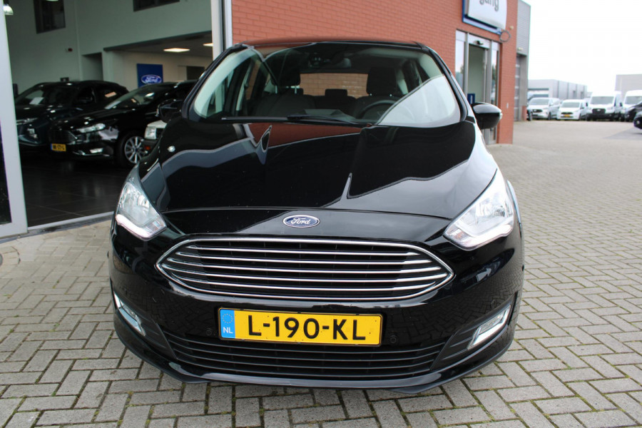 Ford C-MAX 1.0 EcoBoost 125 PK Titanium | Trekhaak | Camera | Climate Control | Navigatie | 17 Inch Lichtmetalen Velgen | Cruise Control | 55DKM!