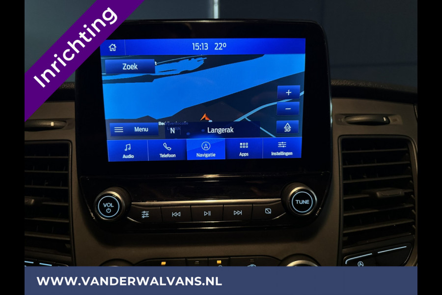 Ford Transit Custom 2.0 TDCI L2H1 inrichting Euro6 Airco | Camera | Navigatie | Apple Carplay | LED Cruisecontrol, Android Auto, verwarmde voorruit, Bijrijdersbank, Achterklep, 2800kg trekvermogen