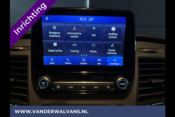 Ford Transit Custom 2.0 TDCI L2H1 inrichting Euro6 Airco | Camera | Navigatie | Apple Carplay | LED Cruisecontrol, Android Auto, verwarmde voorruit, Bijrijdersbank, Achterklep, 2800kg trekvermogen