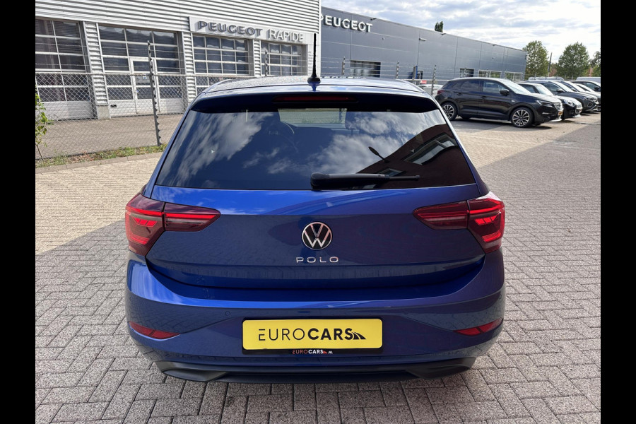 Volkswagen Polo 1.0 TSI 95pk DSG Style Navigatie Carplay Parkeersensoren VA Camera Blind Spot Assist Adaptive Cruise Control Stoelverwarming IQ Light Ledverlichting Getinte ramen Climate Control