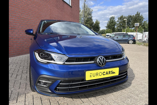 Volkswagen Polo 1.0 TSI 95pk DSG Style Navigatie Carplay Parkeersensoren VA Camera Blind Spot Assist Adaptive Cruise Control Stoelverwarming IQ Light Ledverlichting Getinte ramen Climate Control