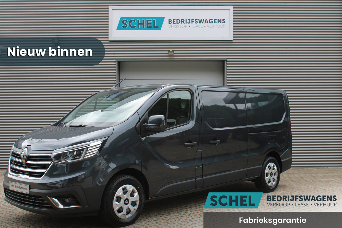 Renault Trafic 2.0 Blue dCi 130pk T30 L2H1 Advance - Facelift - 2x Schuifdeur - Achteruitrijcamera - Carplay - Android - Trekhaak - Rijklaar