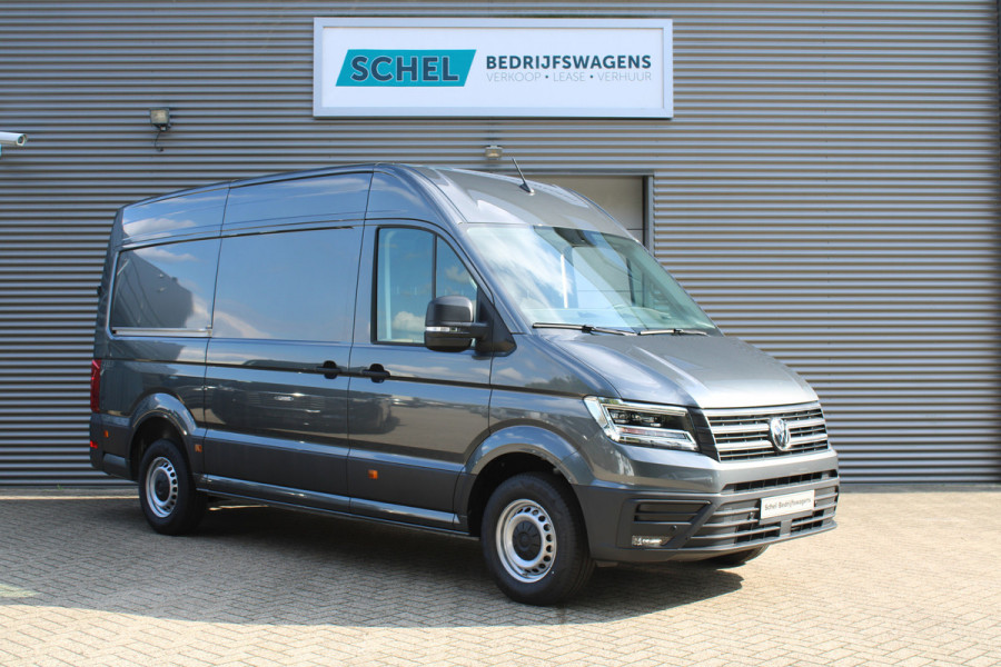 Volkswagen Crafter 35 2.0 TDI L3H3 177pk - 2x Schuifdeur - LED - Trekhaak - Navigatie - DAB - Geveerde stoel - Camera - Stoelverwarming - Rijklaar