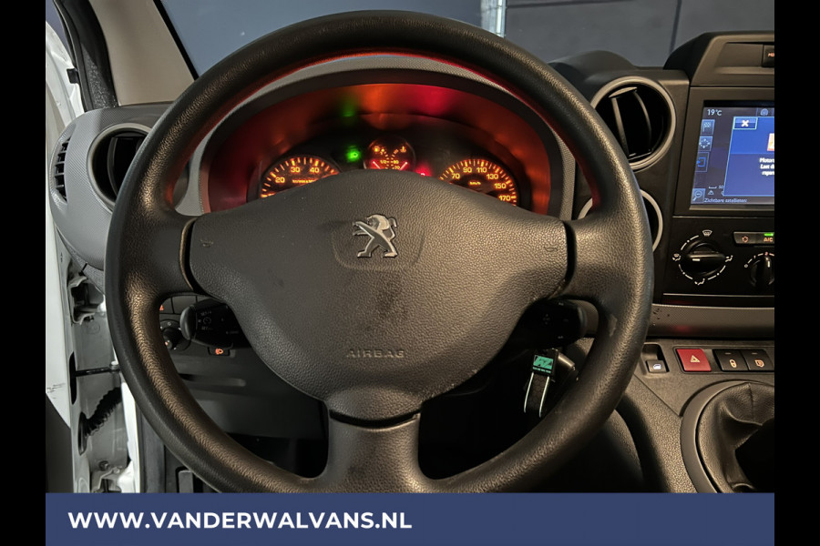 Peugeot Partner 1.6 BlueHDi L1H1 Euro6 Airco | Navigatie | Trekhaak | Cruisecontrol | Apple Carplay Android Auto, Zijdeur