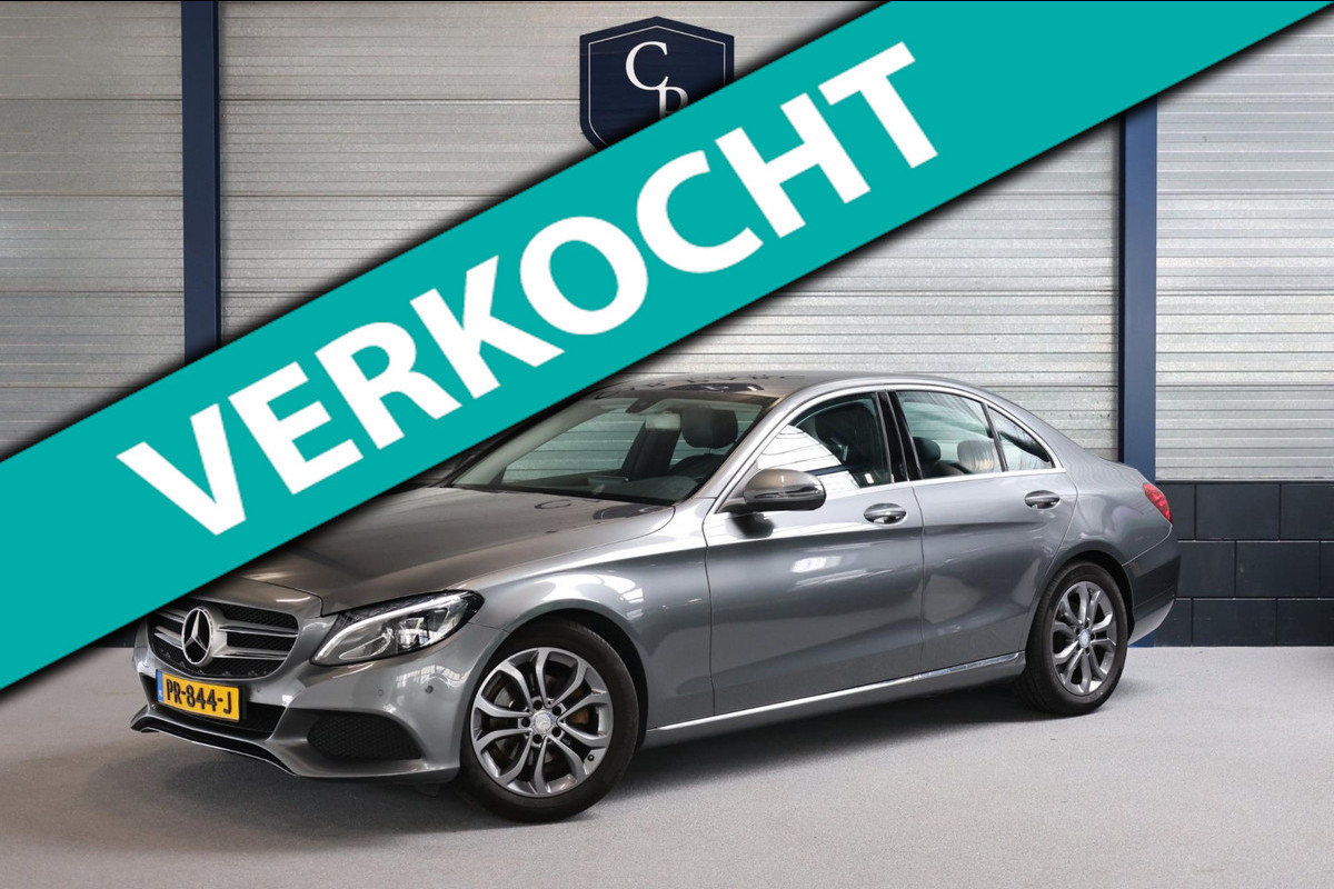 Mercedes-Benz C-Klasse 180 Business Solution LED/HALF LEER/LMV/CAM/CRUISE/ECC/12 MDN GARANTIE!