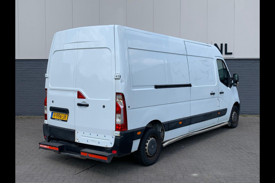 Opel Movano 2.3 CDTI BiTurbo L3H3 143pk Trekvermogen 2.500kg Ecc Cruise-Control Centr.Vergrendeling+Afst. 3-Persoons Side-Bars Back-Step sch Orig. NL auto   EURO6 !