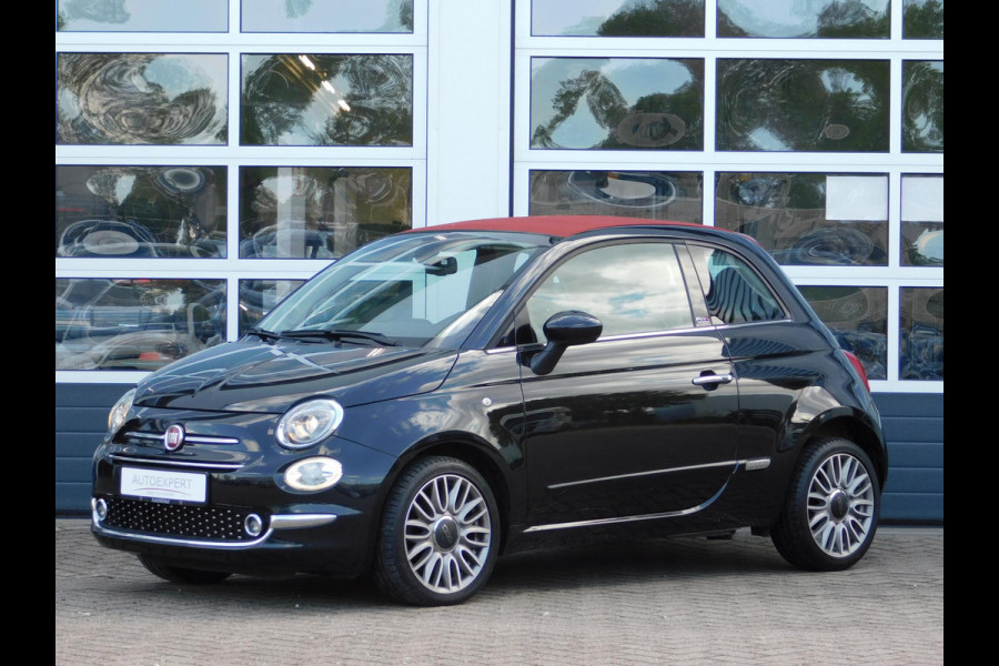 Fiat 500C TwinAir Turbo Lounge | Navi | Clima| Elektrisch bedienbare kap | Parkeersensoren | Bluetooth | 15" LM velgen