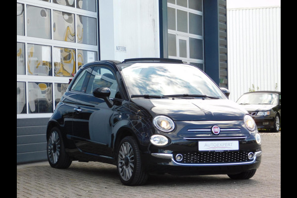 Fiat 500C TwinAir Turbo Lounge | Navi | Clima| Elektrisch bedienbare kap | Parkeersensoren | Bluetooth | 15" LM velgen