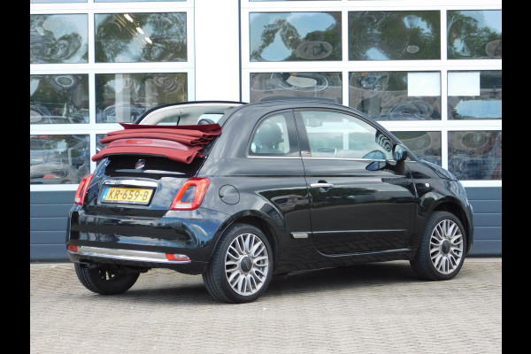 Fiat 500C TwinAir Turbo Lounge | Navi | Clima| Elektrisch bedienbare kap | Parkeersensoren | Bluetooth | 15" LM velgen