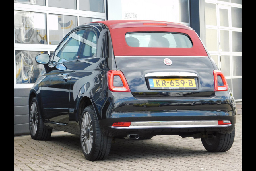 Fiat 500C TwinAir Turbo Lounge | Navi | Clima| Elektrisch bedienbare kap | Parkeersensoren | Bluetooth | 15" LM velgen