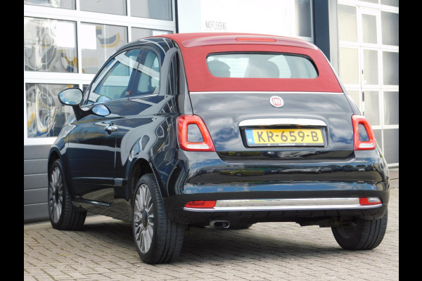 Fiat 500C TwinAir Turbo Lounge | Navi | Clima| Elektrisch bedienbare kap | Parkeersensoren | Bluetooth | 15" LM velgen