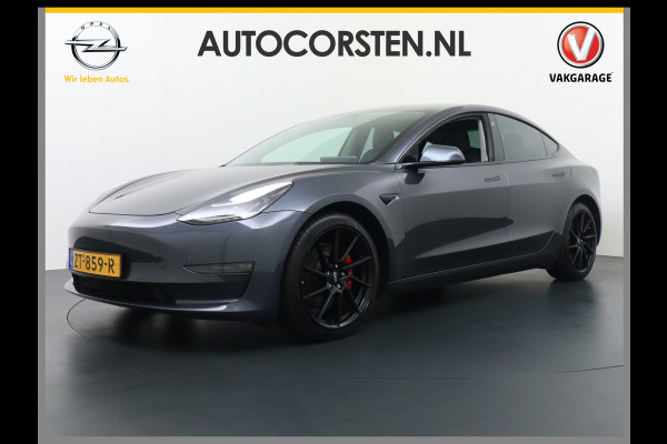 Tesla Model 3 Performance 513pk FSD-vb. AutoPilot Premium-HiFi Pano.dak Camera Leer Adaptive-Cruise+Stop&Go  PDC-A+Voor Wifi Ecc Pdc Cruise Du 4wd Rode Remklauwen Zwarte Lijsten Premium Audio Veel grip door 4WD vierwielaandrijving.  Origineel Nederlandse auto ! Orig.NL auto  1e eigenaar