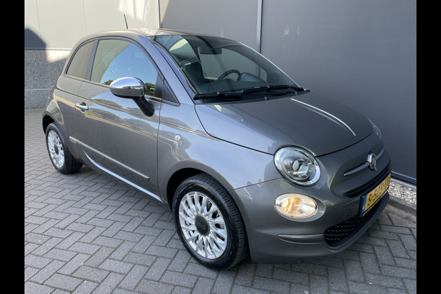 Fiat 500 1.0 Hybrid Club Clim. control - Cruise control - Apple CP/AA - Radio/U-con./USB/AUX/DAB/TEL - MFL-Stuurwiel - LMV - CD+AB - Ramen E-VZ - B.Assist - LED