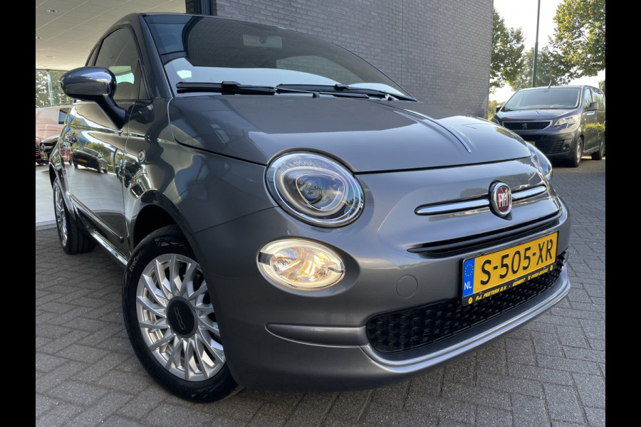 Fiat 500 1.0 Hybrid Club Clim. control - Cruise control - Apple CP/AA - Radio/U-con./USB/AUX/DAB/TEL - MFL-Stuurwiel - LMV - CD+AB - Ramen E-VZ - B.Assist - LED