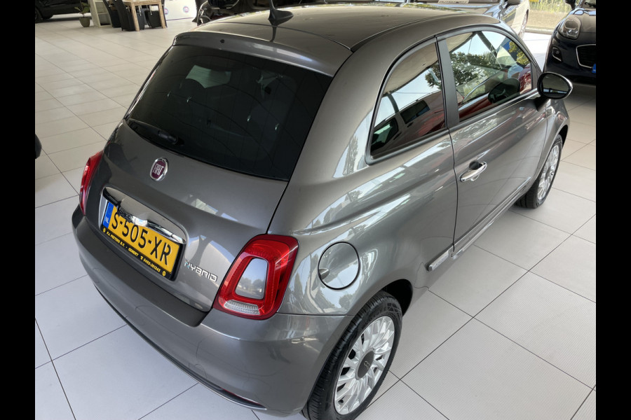 Fiat 500 1.0 Hybrid Club Clim. control - Cruise control - Apple CP/AA - Radio/U-con./USB/AUX/DAB/TEL - MFL-Stuurwiel - LMV - CD+AB - Ramen E-VZ - B.Assist - LED