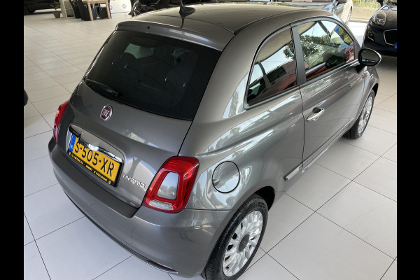 Fiat 500 1.0 Hybrid Club Clim. control - Cruise control - Apple CP/AA - Radio/U-con./USB/AUX/DAB/TEL - MFL-Stuurwiel - LMV - CD+AB - Ramen E-VZ - B.Assist - LED