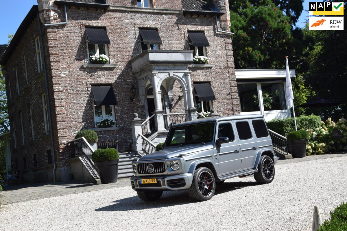 Mercedes-Benz G-Klasse G63 AMG *Edition 1*|Leder|Massage|Widescreen|22 inch|Schuifdak|Geel kenteken 5 persoons