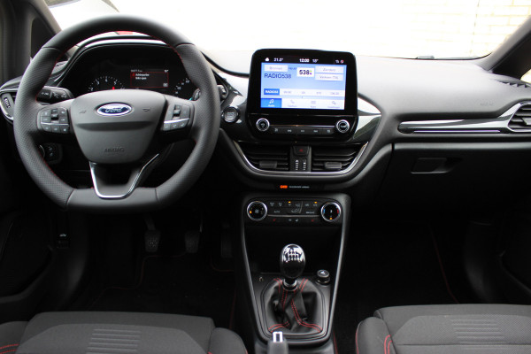 Ford Fiesta 1.0 EcoBoost Hybrid ST-Line | ACTIEMAAND! | Winterpack | Adaptieve cruise | Climate | Carplay | Parkeerhulp