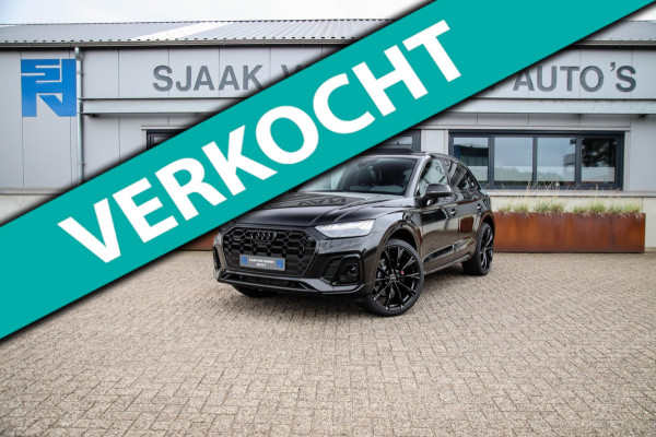 Audi Q5 50 TFSI e Quattro Competition Pro Line S S-Line 299pk Automaat! NIEUW MODEL|1e|Panoramadak|Virtual Cockpit|Matrix|Trekhaak