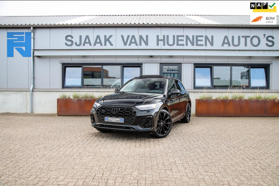 Audi Q5 50 TFSI e Quattro Competition Pro Line S S-Line 299pk Automaat! NIEUW MODEL|Panoramadak|Luchtvering|Virtual Cockpit|Matrix