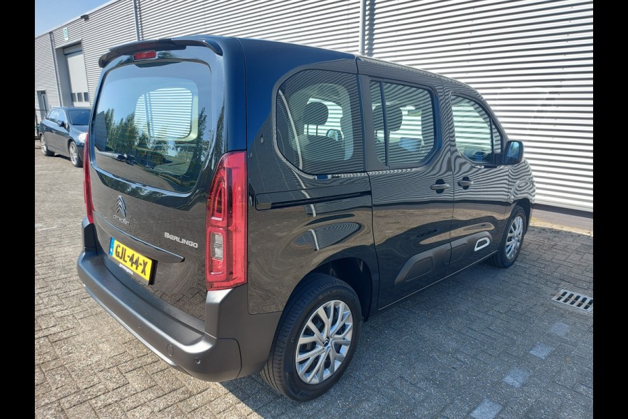 Citroën Berlingo 1.2 PureTech Live, airco,cruisecontrol,Andriod/Carplay navigatie,achteruitrijcamera,stoelverwarming,parkeersensoren,