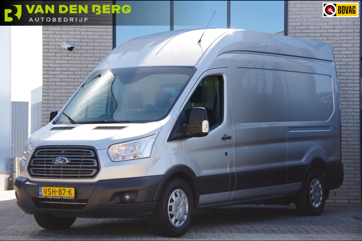 Ford Transit 350 2.0 TDCI L3H3 EURO 6 170PK, 2.8T TREKHAAK, AIRCO, CRUISE, PARKEERSENSOREN, STOELVERWARMING