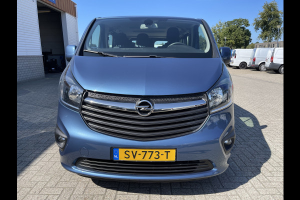 Opel Vivaro Combi 1.6 CDTI 125pk L2H1 BiTurbo ecoFLEX 9 persoons / euro 6 / vaste prijs rijklaar € 25.950 incl btw en bpm / airco / cruise / navigatie / achteruit rijcamera / sidebars / blauw metallic