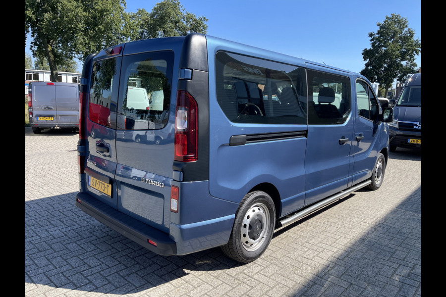 Opel Vivaro Combi 1.6 CDTI 125pk L2H1 BiTurbo ecoFLEX 9 persoons / euro 6 / vaste prijs rijklaar € 25.950 incl btw en bpm / airco / cruise / navigatie / achteruit rijcamera / sidebars / blauw metallic