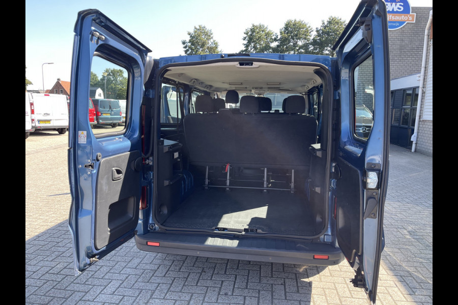 Opel Vivaro Combi 1.6 CDTI 125pk L2H1 BiTurbo ecoFLEX 9 persoons / euro 6 / vaste prijs rijklaar € 25.950 incl btw en bpm / airco / cruise / navigatie / achteruit rijcamera / sidebars / blauw metallic