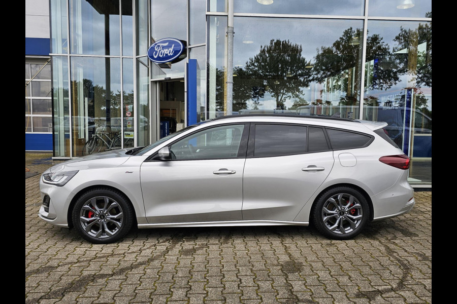 Ford Focus Wagon 1.0 EcoBoost Hybrid ST Line X 155pk | SYNC 4 Navigatie | Adaptieve Cruise | Panoramadak | Head-Up Display | Reservewiel | B&O Play | Verlengde Fabrieksgarantie tot 07-2027