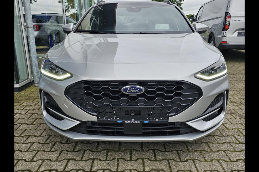 Ford Focus Wagon 1.0 EcoBoost Hybrid ST Line X 155pk | SYNC 4 Navigatie | Adaptieve Cruise | Panoramadak | Head-Up Display | Reservewiel | B&O Play | Verlengde Fabrieksgarantie tot 07-2027